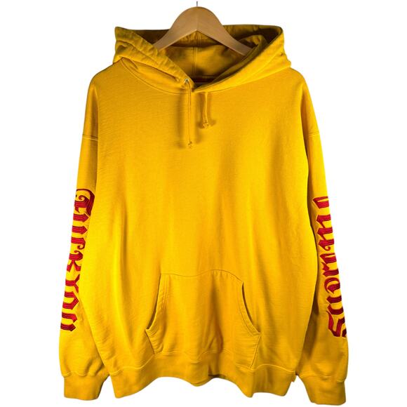 Supreme 2022 Ambigram Pullover Hoodie - Men’s XL - Designer Streetwear Skater - Picture 1 of 16
